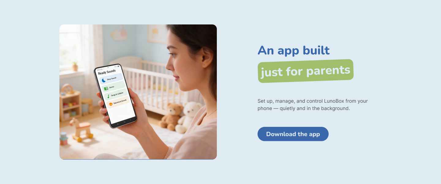 The LunoBox parent app